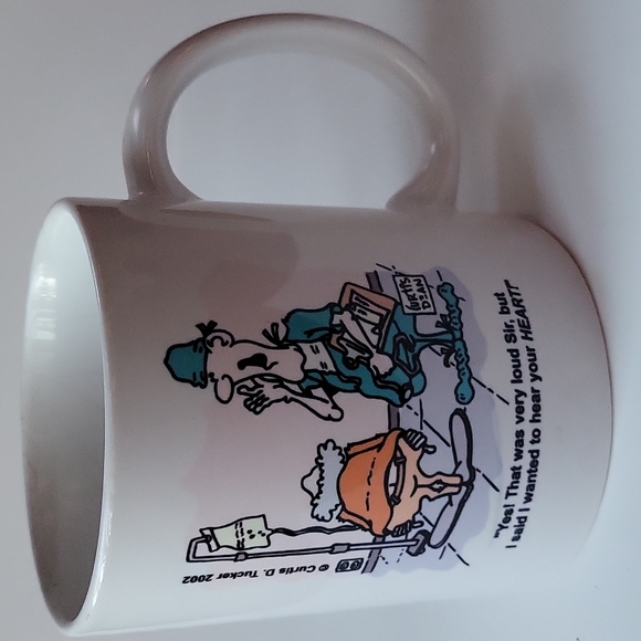 2002 Curtis Dean Tucker Old Age Humor Coffee Mug - Picture 14 of 16